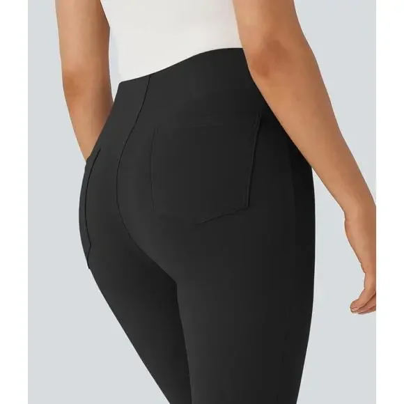 NWT Halara Flex™ SculptKnit High Waisted Pocket Tapered Work Pants Size XS 7/8 - Picture 6 of 10